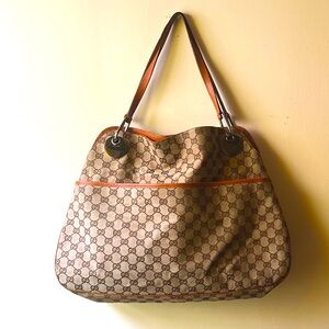 Large Vintage Gucci Overnight/work Bag